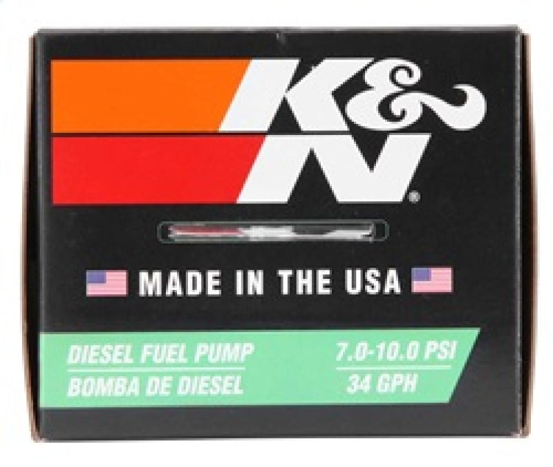 K&N Engineering Fuel Pumps K&N Performance Electric Fuel Pump 9-11.5 PSI Diesel