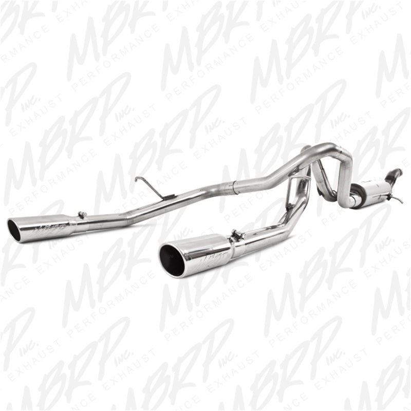 MBRP Catback MBRP 09-11 Chev/GMC Colorado/Canyon 5.3L V8 EC/CC-SB Cat Back Dual Split Rear Exit T409