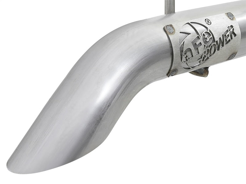 aFe Axle Back aFe MACH Force-Xp Axle-Back Exhaust System w/NoTip 18-20 Jeep Wrangler L4-2.0T / V6-3.6L