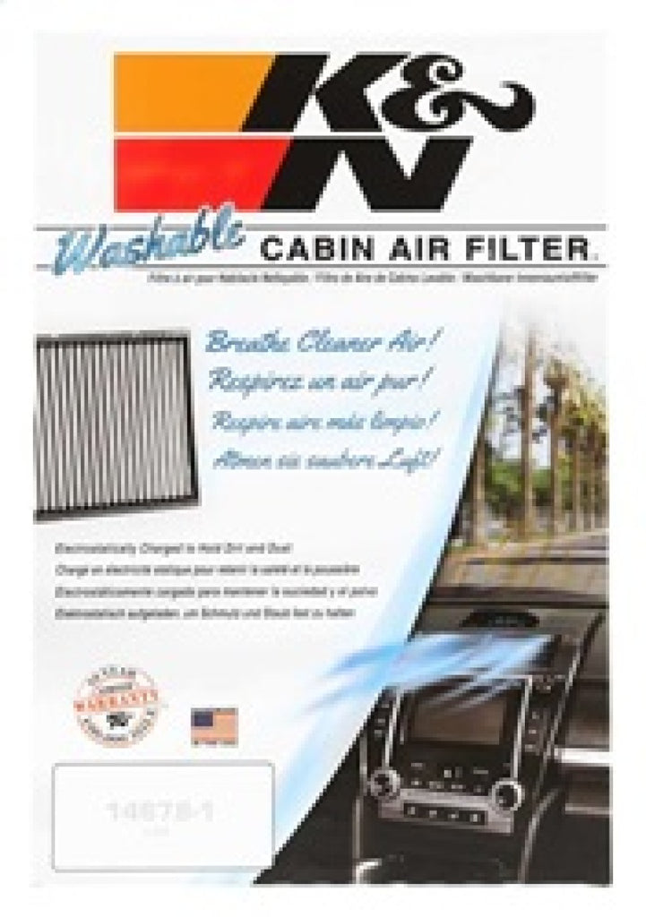 K&N Engineering Cabin Air Filters K&N 05-15 Nissan Frontier, Mid-size Pickups & SUVs Cabin Air Filter - 2 per Box