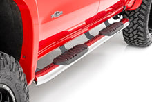 Load image into Gallery viewer, Rough Country Nerf Bars GM Stainless Steel Oval Nerf Step Bars 19-21 GM 1500 / 20-21 2500HD/3500 HD Crew Cab Rough Country - 21002S