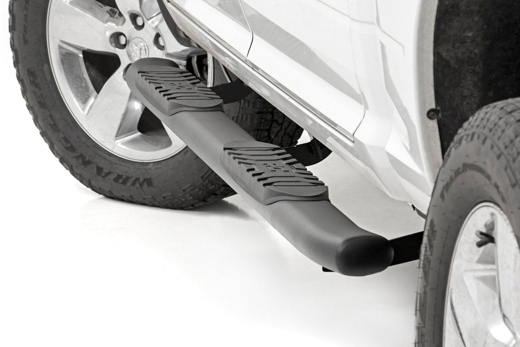 Rough Country Nerf Bars Dodge Oval Nerf Step Bars (09-18 Ram 1500/19-20 Classic Crew Cab) Rough Country - 21003