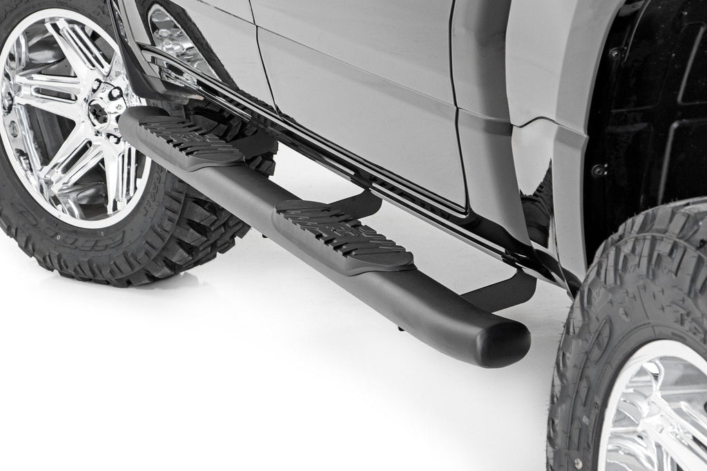 Rough Country Nerf Bars Dodge Oval Nerf Step Bars (19-20 Ram Crew Cab) Rough Country - 21004