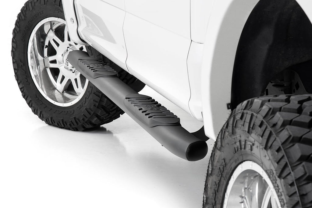 Rough Country Nerf Bars Ford Oval Nerf Step Bars (15-20 F-150 SuperCrew Cab) Rough Country - 21005