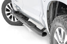 Load image into Gallery viewer, Rough Country Nerf Bars Oval Nerf Step 4.5 Inch Crew Cab Black 07-21 Toyota Tundra 2WD/4WD Rough Country - 21009