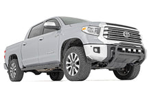 Load image into Gallery viewer, Rough Country Nerf Bars Oval Nerf Step 4.5 Inch Crew Cab Black 07-21 Toyota Tundra 2WD/4WD Rough Country - 21009