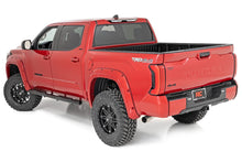 Load image into Gallery viewer, Rough Country Nerf Bars Oval Nerf Steps Crew Cab Black Toyota Tundra 2WD/4WD (22-23) Rough Country - 21014