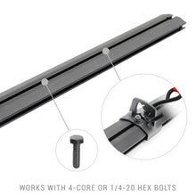 Load image into Gallery viewer, Go Rhino Truck Bed Rack Go Rhino Universal XRS 37 3/4 Cross Rail Accessory Set - Tex. Black