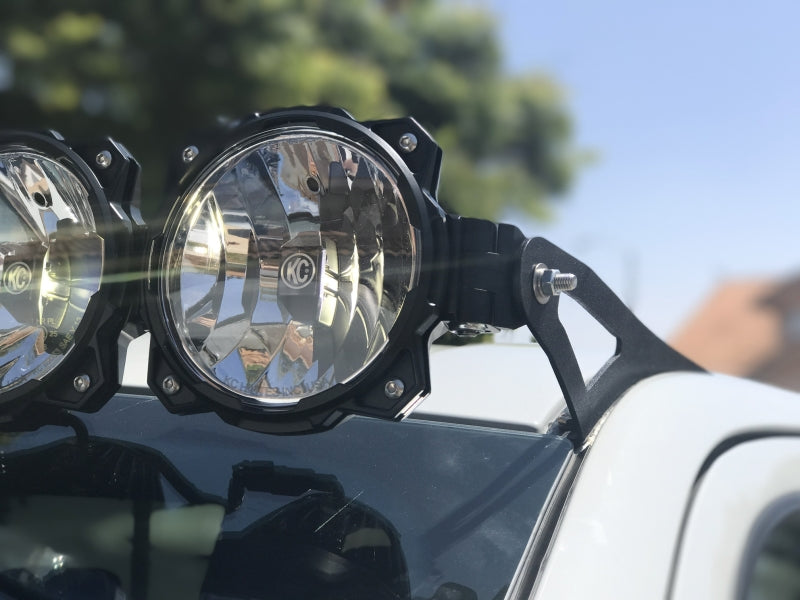KC HiLiTES Light Bars & Cubes KC HiLiTES 17-18 Ford Raptor 57in. Pro6 Gravity LED 9-Light 180w Combo Beam Overhead Light Bar Sys