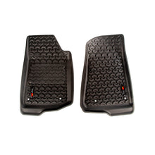 Load image into Gallery viewer, Rugged Ridge Floor Mats - Rubber Rugged Ridge Floor Liner Front Black 2018-2020 Jeep Wrangler 2020 Gladiator JL / JT