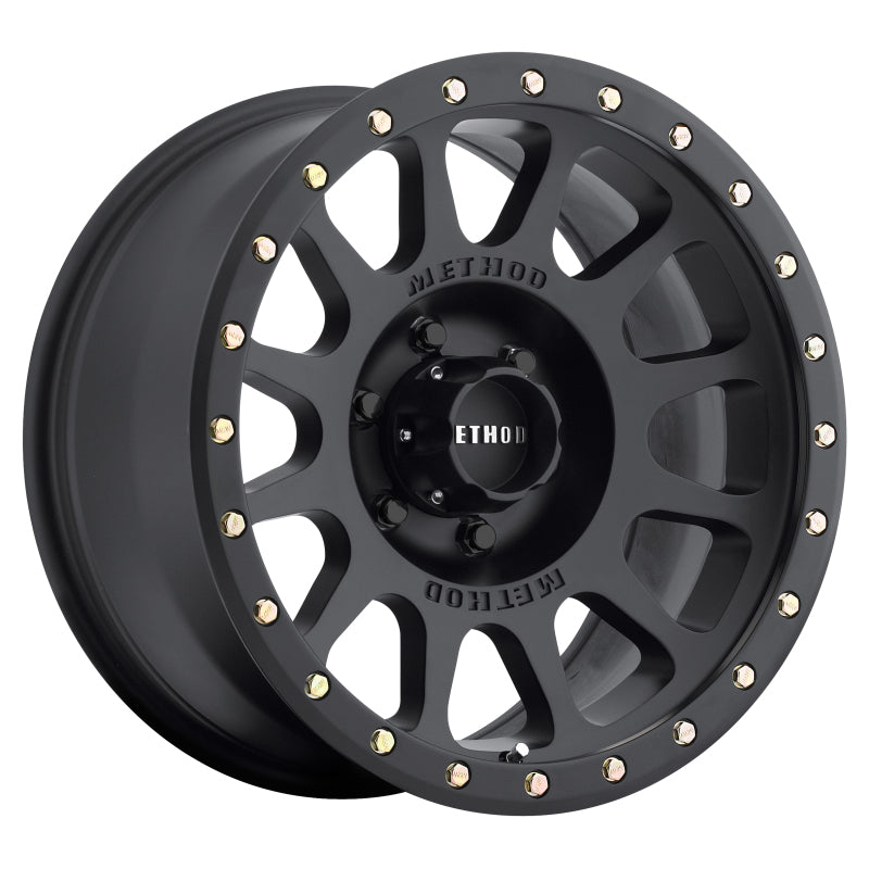 Method Wheels Wheels - Cast Method MR305 NV 18x9 +18mm Offset 6x5.5 108mm CB Matte Black Wheel