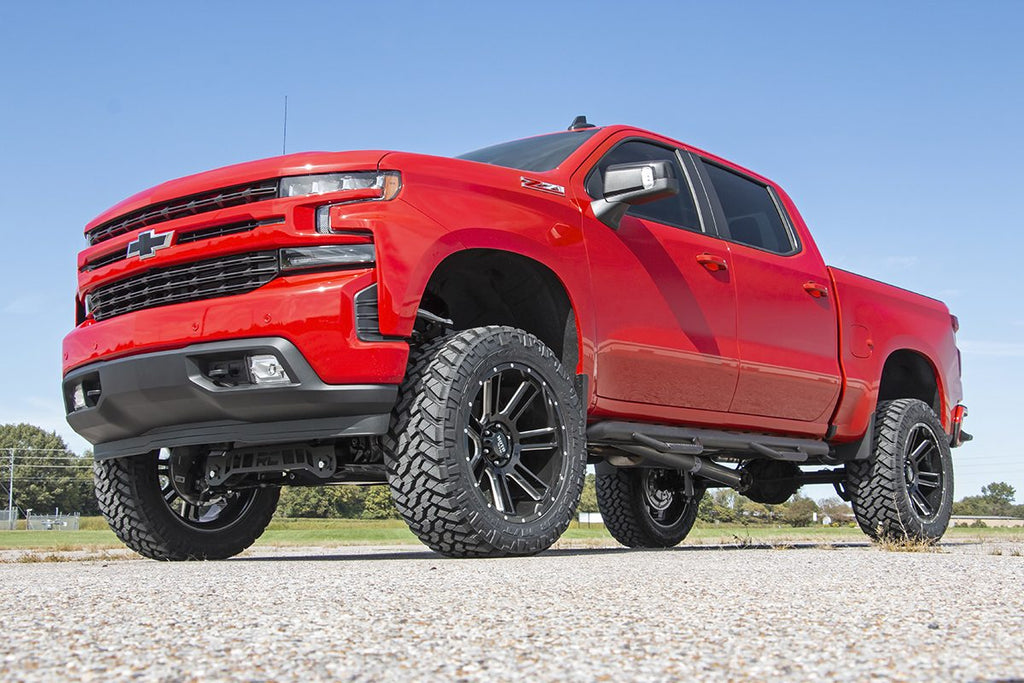 Rough Country Lift Kits 6.0 Inch Suspension Lift Kit Strut Spacers Diesel 19-20 Chevy 1500 PU 4WD/2WD Rough Country - 21731D