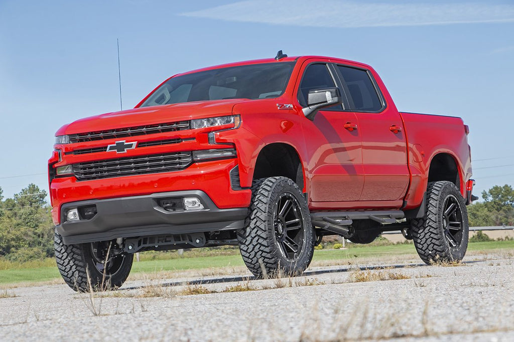 Rough Country Lift Kits 6.0 Inch Suspension Lift Kit Strut Spacers Diesel 19-20 Chevy 1500 PU 4WD/2WD Rough Country - 21731D