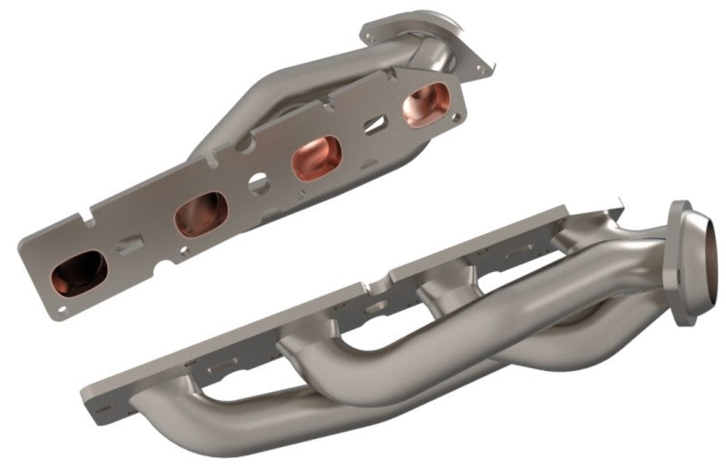 aFe Headers & Manifolds aFe Twisted Steel 11-21 Jeep Grand Cherokee (WK2) 5.7L V8 Headers - Titanium (Ceramic Coated)