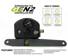 Load image into Gallery viewer, Up Down Air Tire Inflation System Jeep JK Tire Inflator System 4 Tire For 18-20 Jeep Wrangler 2/4 Door W/Engine Mount With Box, Fittings, Hoses and Storage Bag Black UP Down Air - 218-1819