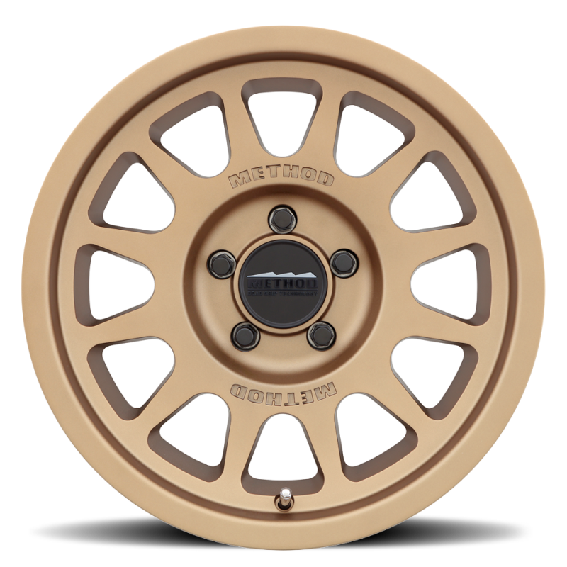 Method Wheels Wheels - Cast Method MR703 17x8.5 +35mm Offset 5x150 110.5mm CB Method Bronze Wheel