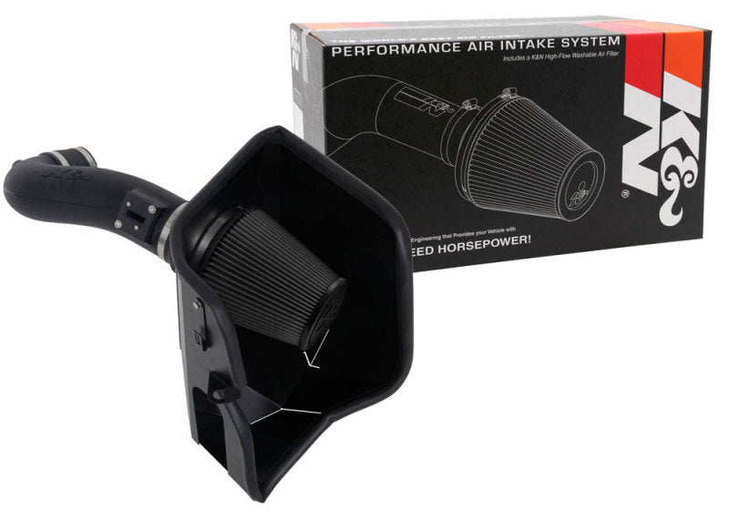 K&N Engineering Cold Air Intakes K&N 2019+ Chevrolet Silverado 1500 V8 6.2L Performance Air Intake System