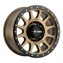 Load image into Gallery viewer, Method Wheels Wheels - Cast Method MR305 NV 18x9 +18mm Offset 8x170 130.81mm CB Method Bronze/Black Street Loc Wheel