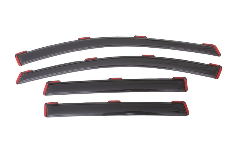 AVS Wind Deflectors AVS 13-18 Ford Escape Ventvisor In-Channel Front & Rear Window Deflectors 4pc - Smoke