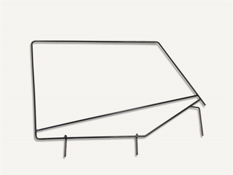 Rampage Soft Tops Rampage 1987-1995 Jeep Wrangler(YJ) Window Frame Only - Black