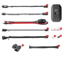 Load image into Gallery viewer, XKGLOW Light Accessories and Wiring XK Glow Strip Million Color XKCHROME Smartphone App ATV/Motorcycle LED Light Kit 10XPod + 8X10In