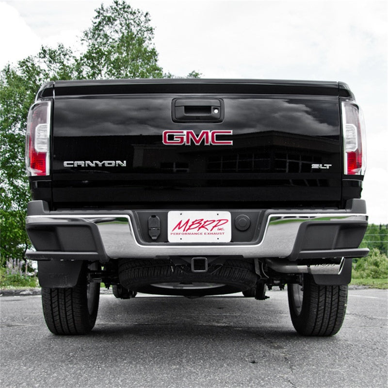 MBRP Catback MBRP 2015 Chevy/GMC Colorado/Canyon 2.5L & 3.6L Black Coated 3in C/B Single Side Exit