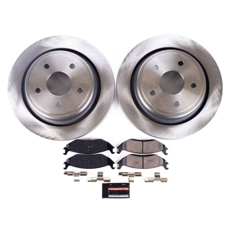 PowerStop Brake Kits - OE Power Stop 07-09 Chrysler Aspen Rear Autospecialty Brake Kit