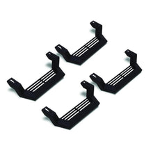 Load image into Gallery viewer, Rampage Side Steps Rampage 1999-2019 Jeep Rock Rail Short Step Universal 4 Piece Set - Black
