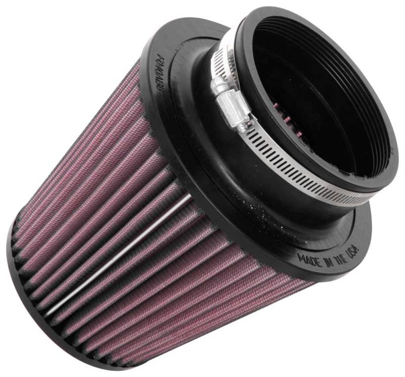 K&N Engineering Air Filters - Universal Fit K&N Universal Clamp-On Air Filter 4in FLG / 6-1/2in B / 4-1/2in T / 6in H