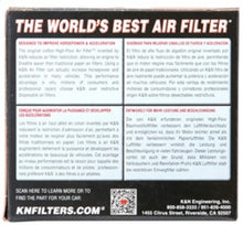 Load image into Gallery viewer, K&amp;N Engineering Air Filters - Universal Fit K&amp;N Filter Universal Rubber Filter 2 1/4 inch Flange 3 1/2 inch OD 4 inch Height