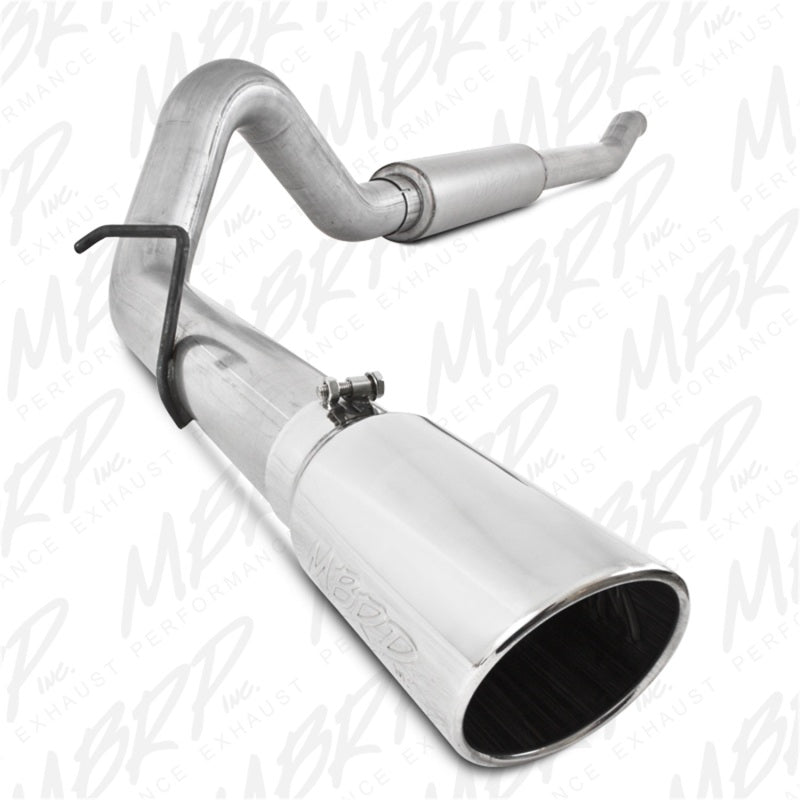 MBRP Catback MBRP 2003-2007 Ford F-250/350 6.0L EC/CC Turbo Back Single Side (Stock Cat)