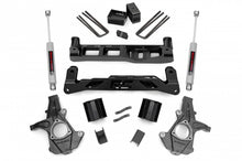 Load image into Gallery viewer, Rough Country Lift Kits 5 Inch Suspension Lift Kit w/N2.0 Shocks &amp; Struts 14-18 Silverado/Sierra 1500 2WD Aluminum/Stamped Steel Rough Country - 24834
