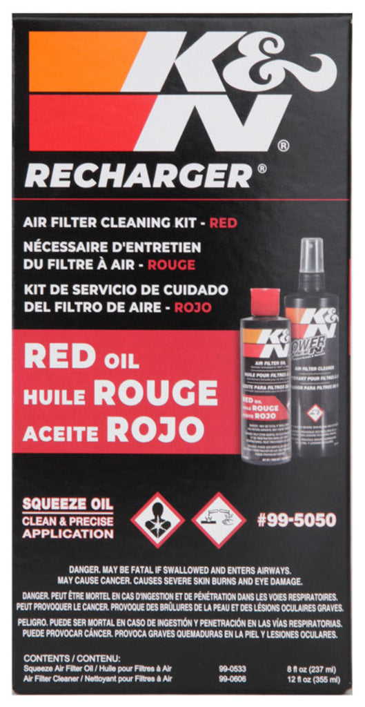 K&N Engineering Recharge Kits K&N Filter Cleaning Kit