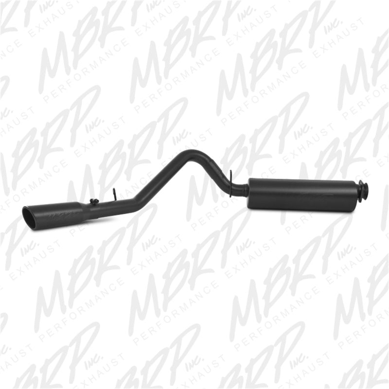 MBRP Catback MBRP 2000-2006 Jeep Wrangler (JK) Inline-4 2.5L Inline-6 4.0L Cat Back Single Side