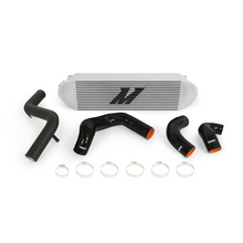 Load image into Gallery viewer, Mishimoto Intercooler Kits Mishimoto 2013+ Ford Focus ST Silver Intercooler w/ Black Pipes