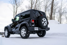 Load image into Gallery viewer, MBRP Catback MBRP 18-20 Jeep Wrangler JL 2.5in Single Rear Exit Cat Back Exhaust - Aluminum