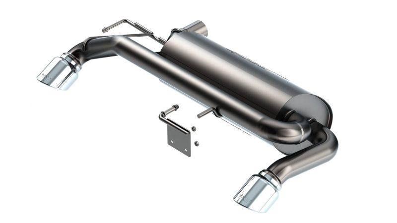 Borla Axle Back Borla 21-22 Ford Bronco 2.7L V6 4WD Touring Axle Back Exhaust w/ Bright Chrome Tips