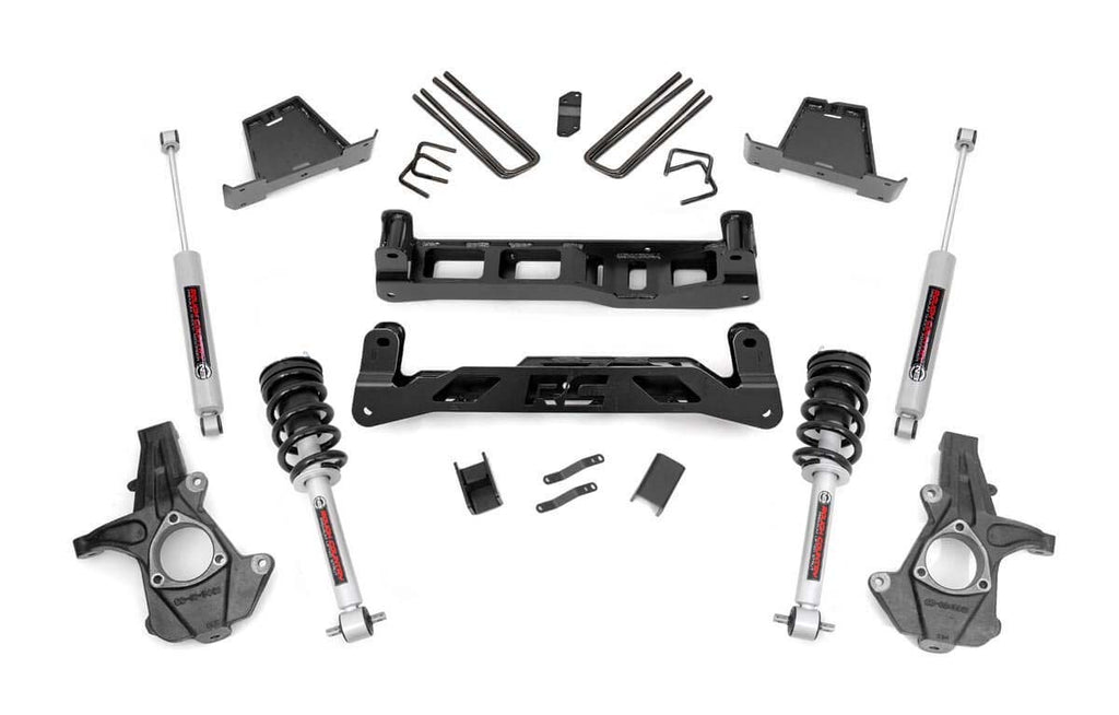 Rough Country Lift Kits 7.5 Inch Suspension Lift Kit w/N3 Shocks & Struts 07-13 Silverado/Sierra 1500 Rough Country - 26331