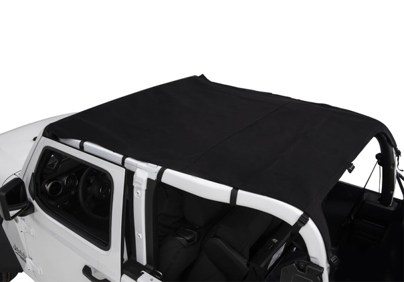Rampage Soft Tops Rampage 2018-2019 Jeep Wrangler(JL) Sport 2-Door California Ext.Brief-OE Style - Black