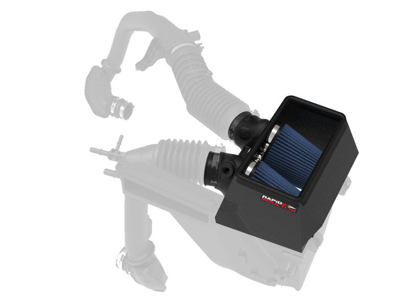 aFe Cold Air Intakes Rapid Induction Cold Air Intake System w/Pro 5R Filter 19-20 Ford Edge V6 2.7L (tt)