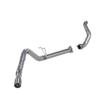 Load image into Gallery viewer, MBRP Downpipe Back MBRP 11-14 Ford 6.7L F-250/350/450 4in Filter Back Single Side Exit Alum and Down Pipe Exhaust