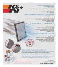 Load image into Gallery viewer, K&amp;N Engineering Cabin Air Filters K&amp;N 08-20 Dodge Grand Caravan 3.6L Cabin Air Filter