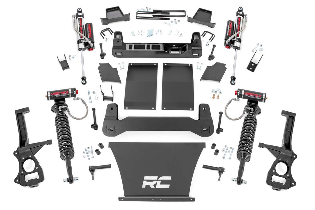Rough Country Lift Kits 4 Inch Suspension Lift Kit Vertex 19-20 Silverado/Sierra 1500 Trailboss/AT4 4WD Rough Country - 27550