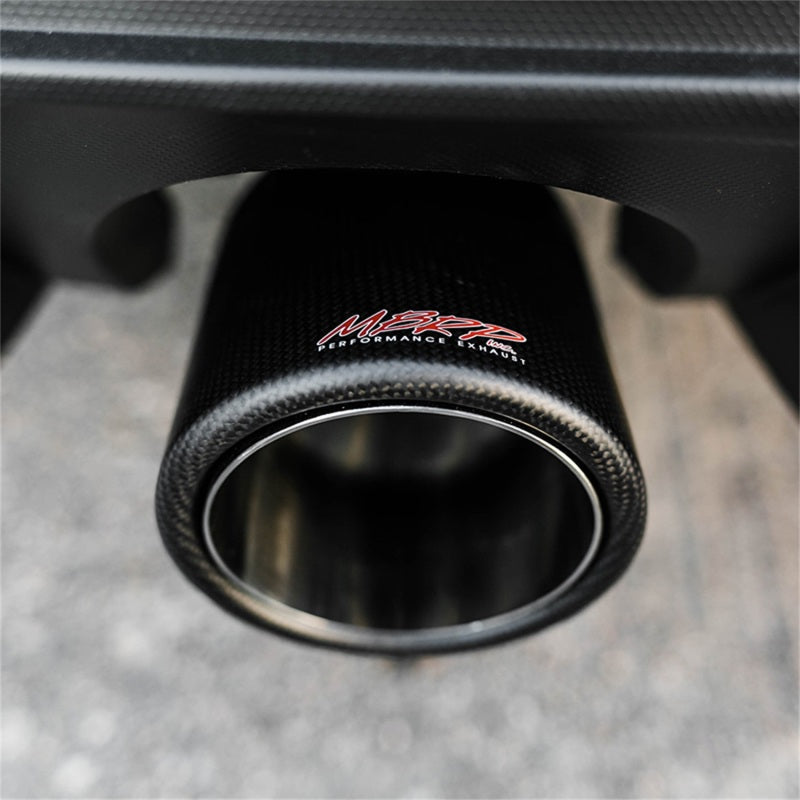 MBRP Tips MBRP Universal Carbon Fiber Tip 4in OD/3in Inlet/7.7in L