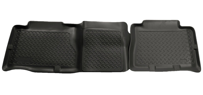 Husky Liners Floor Mats - Rubber Husky Liners 02-06 Cadillac Escalade/GMC Yukon/Denali Classic Style 2nd Row Black Floor Liners