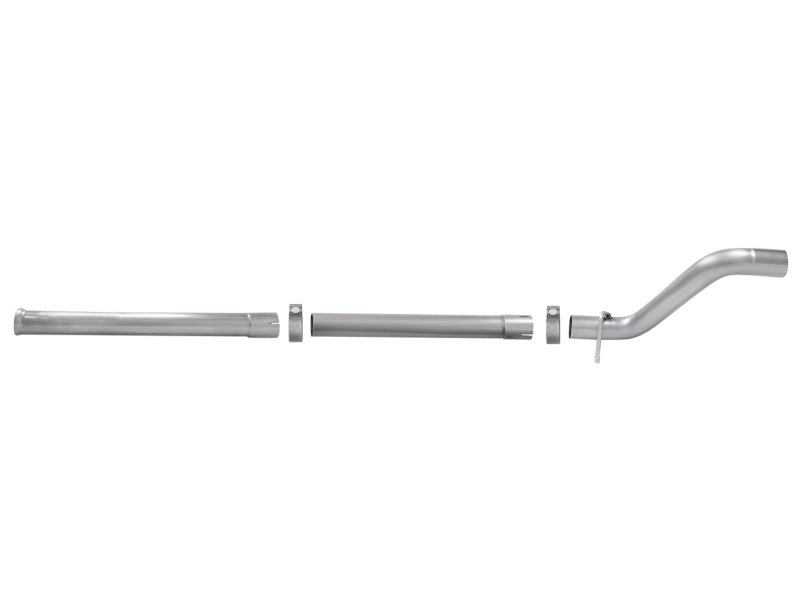 aFe X Pipes aFe MACH Force-Xp 2-1/2in 409 Stainless Steel Mid-Pipe w/Resonator Delete 18+ Jeep Wrangler JL 3.6L