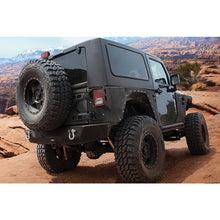 Load image into Gallery viewer, Smittybilt Bumper Pivot HD Tire Carrier for 07-18 Jeep Wrangler JK
