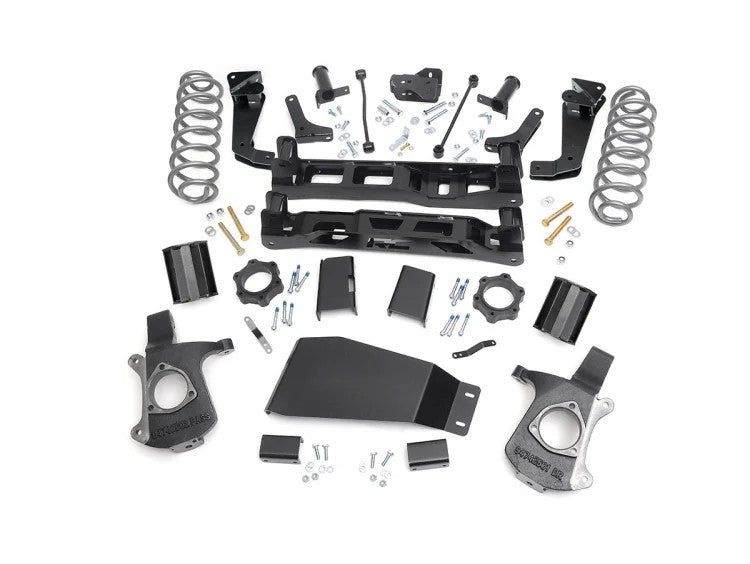 Rough Country Lift Kits 7.5 Inch Suspension Lift Kit w/Vertex Coilovers 07-13 Tahoe/Yukon Rough Country - 28650