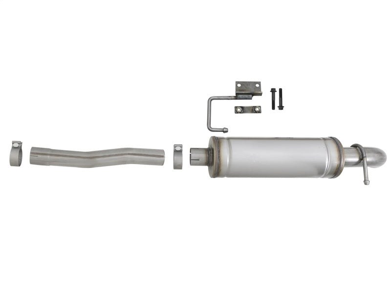 aFe Catback aFe Rock Basher 3in 409 SS Cat-Back Turn-Down Exhaust 12-18 Jeep Wrangler (JK) V6 3.6L/ 07-11 3.8L