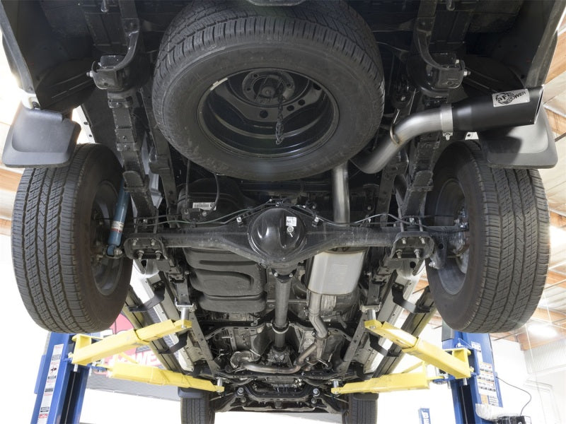 aFe Catback aFe MACHForce XP Cat-Back SS w/Black Tips 16 Toyota Tacoma V6-3.5L